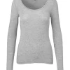 Anna GG Basic Top - Lichtgrijs