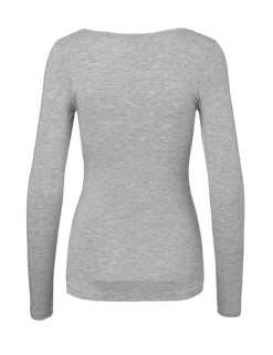 Anna GG Basic Top - Lichtgrijs