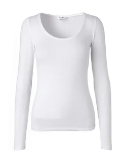 Anna GG Basic Top - Optical White