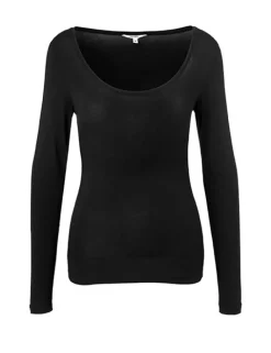 Anna GG Basic Top - Zwart