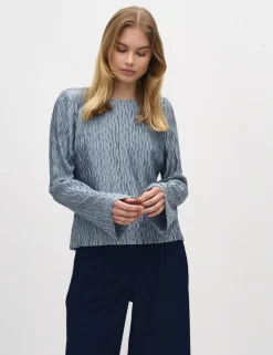 Azuria-M Blouse - Blauw