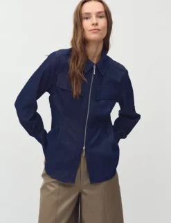 Bican-M Magnolia Overhemdblouse - Denim