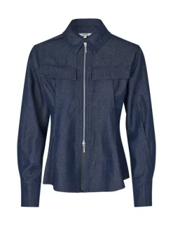 Bican-M Magnolia Overhemdblouse - Denim