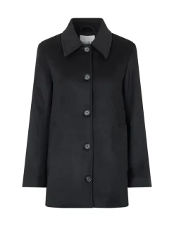 Caprice Short-M Coat - Zwart