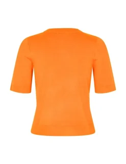 Carla-M Gebreide Trui - Oranje