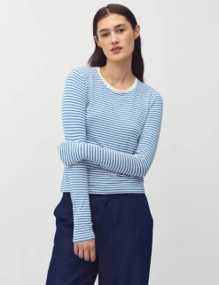 Christina-M Top - Blauw