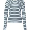 Christina-M Top - Donkerblauw