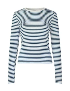 Christina-M Top - Donkerblauw