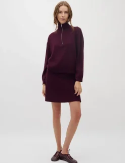 Folami-M Knit Skirt - Wijn