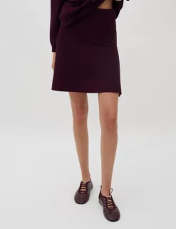 Folami-M Knit Skirt - Wijn