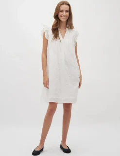 Gemala Long-M Jurk - Wit