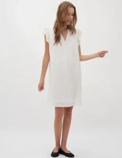 Gemala Long-M Jurk - Wit