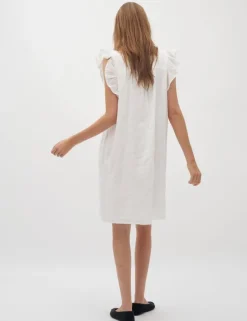 Gemala Long-M Jurk - Wit