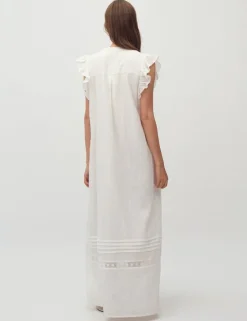 Gemala X-Long-M Jurk - Wit