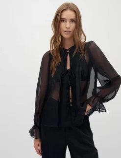 Gemina-M Blouse - Zwart