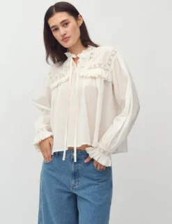 Gerlina-M Blouse - Wit