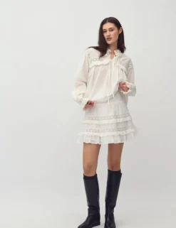 Gerlina-M Blouse - Wit