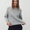 Gillian Shyla Knit Pullover - Lichtgrijs