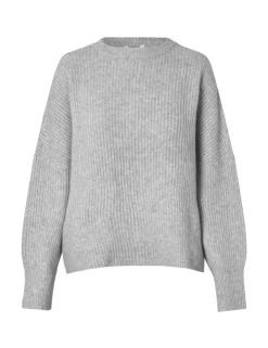 Gillian Shyla Knit Pullover - Lichtgrijs