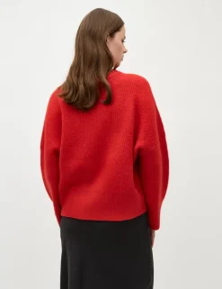 Gillian-M Gebreide Trui - Rood