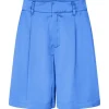 Guri-M Satin Shorts - Blauw