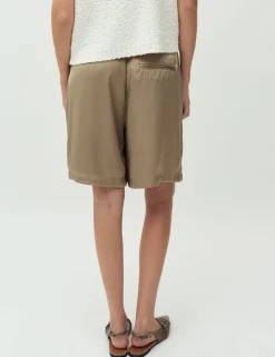 Guri-M Satin Shorts - Zand