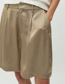 Guri-M Satin Shorts - Zand