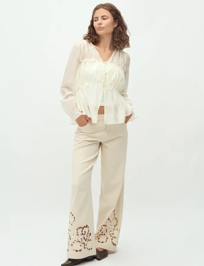 Hazella-M Blouse - Sugar
