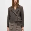 Iva-M Blazer jacket - Bruin