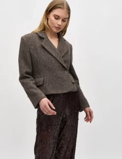 Iva-M Blazer jacket - Bruin