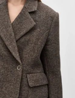 Iva-M Blazer jacket - Bruin