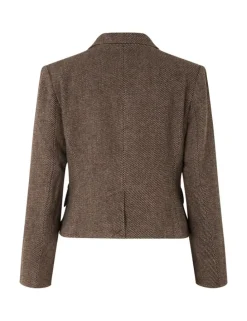 Iva-M Blazer jacket - Bruin