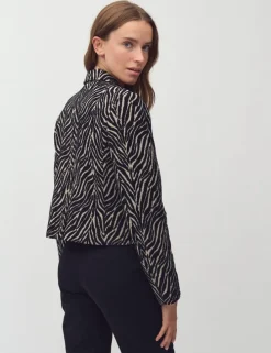 Iva-M Blazer Jacket - Zebra