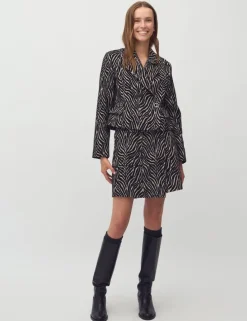 Iva-M Blazer Jacket - Zebra
