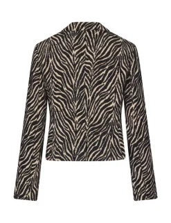 Iva-M Blazer Jacket - Zebra