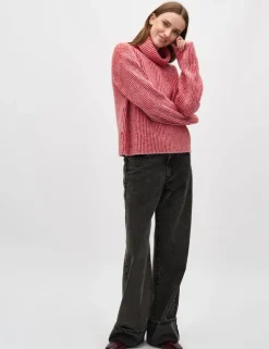 Kemina-M Turtleneck Sweater - Rood
