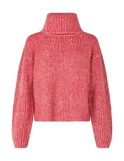 Kemina-M Turtleneck Sweater - Rood
