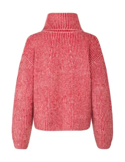 Kemina-M Turtleneck Sweater - Rood