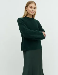 Knitty-M Knitted Jumper - Groen