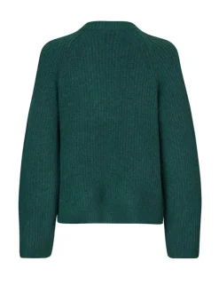 Knitty-M Knitted Jumper - Groen