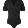 Lione SS-M Bodystocking - Zwart