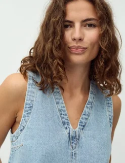 Louisana-M Top - Denim