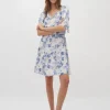 Melika-V-M Jurk - Print