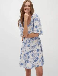Melika-V-M Jurk - Print