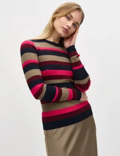 Minnie Rib-knit Top - Pink
