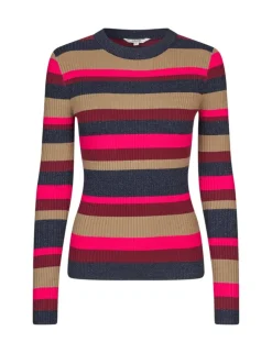 Minnie Rib-knit Top - Pink