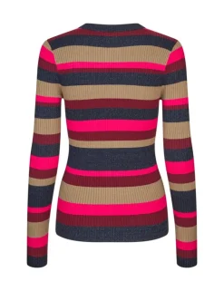 Minnie Rib-knit Top - Pink