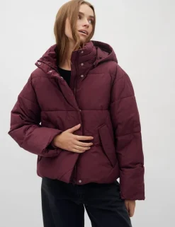 Mishal-M Puffer jacket - Wijn