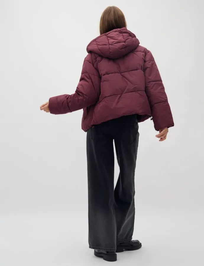 Mishal-M Puffer jacket - Wijn