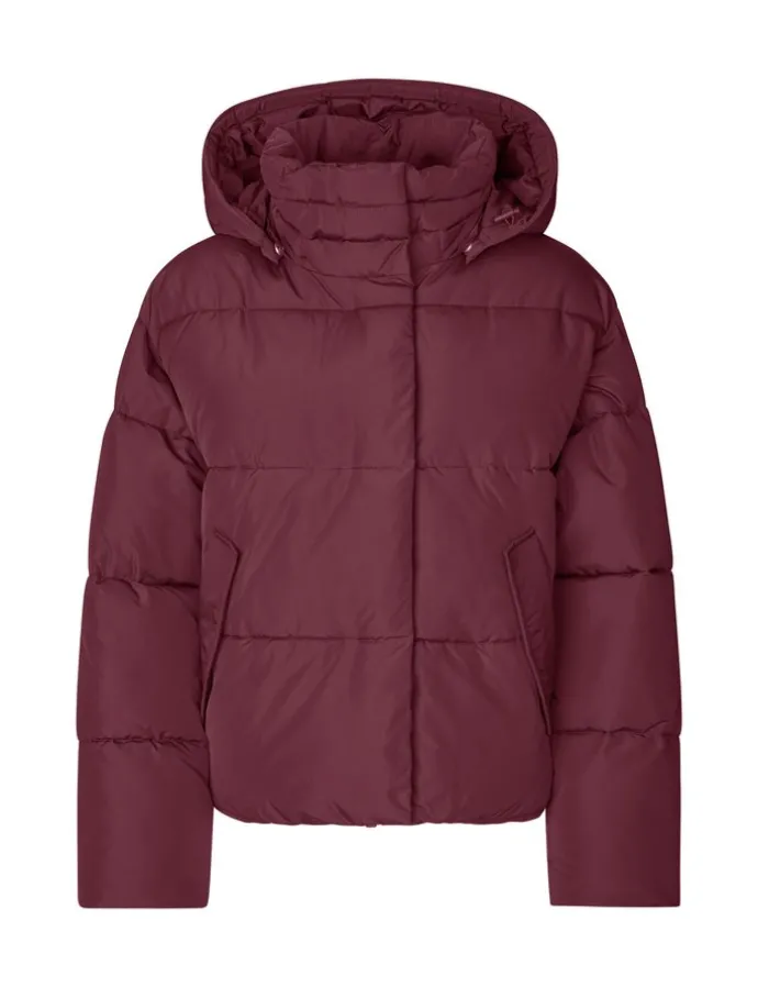 Mishal-M Puffer jacket - Wijn